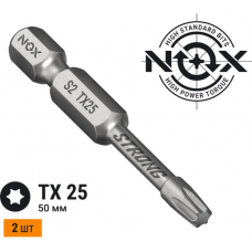 Бита torsion E6,3 Tx25-50, 2 шт карта STRONG